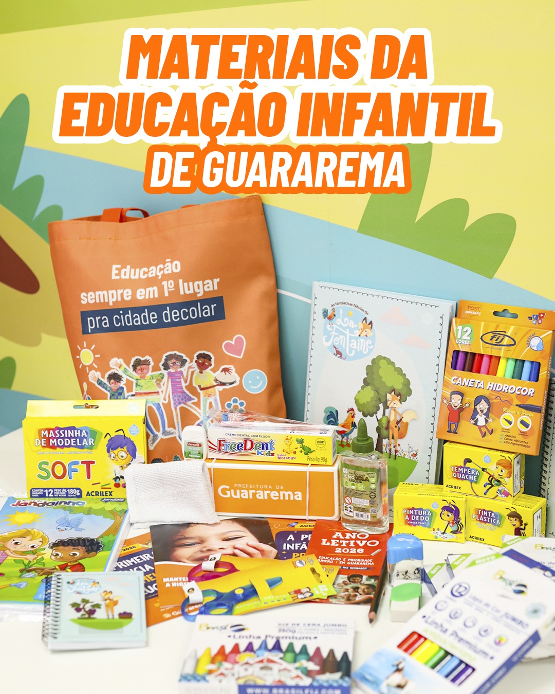 Postagem feita no Instagram da Prefeitura