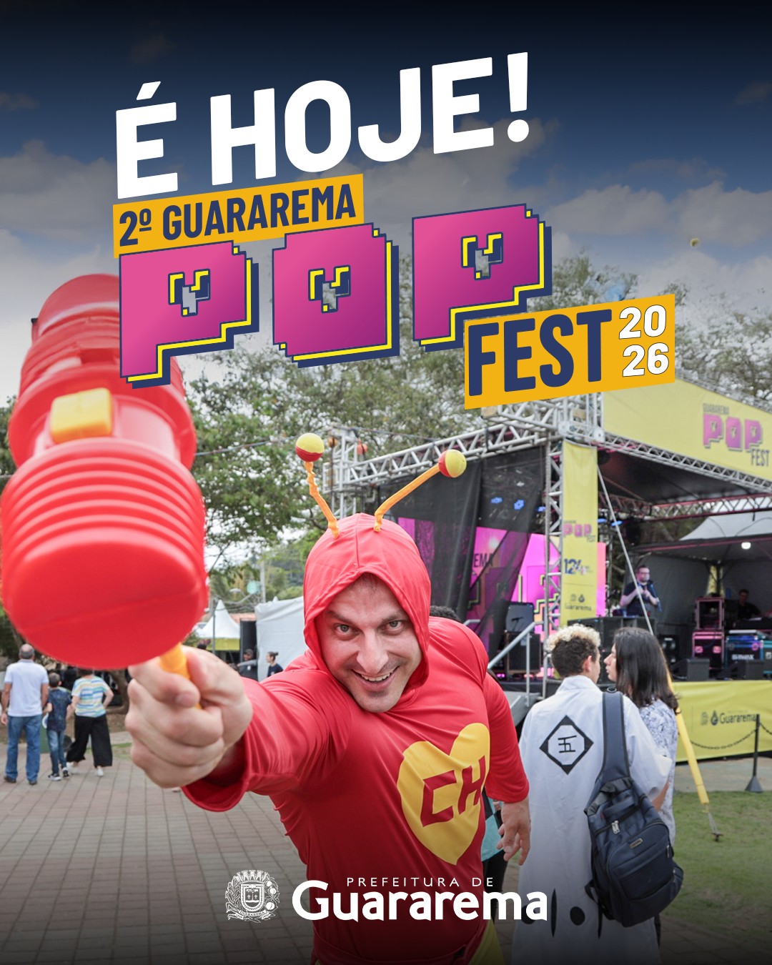 Postagem feita no Instagram da Prefeitura