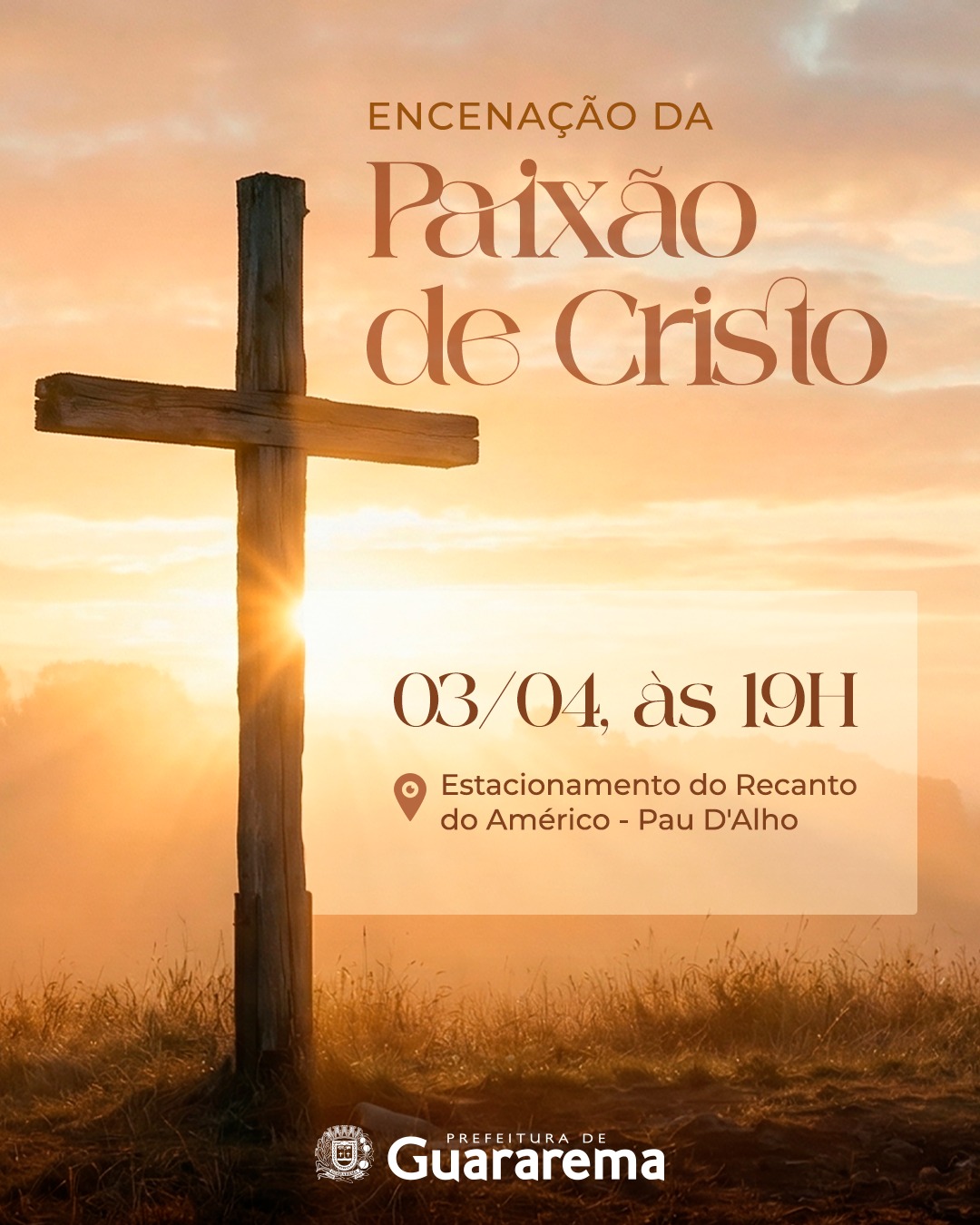 Postagem feita no Instagram da Prefeitura