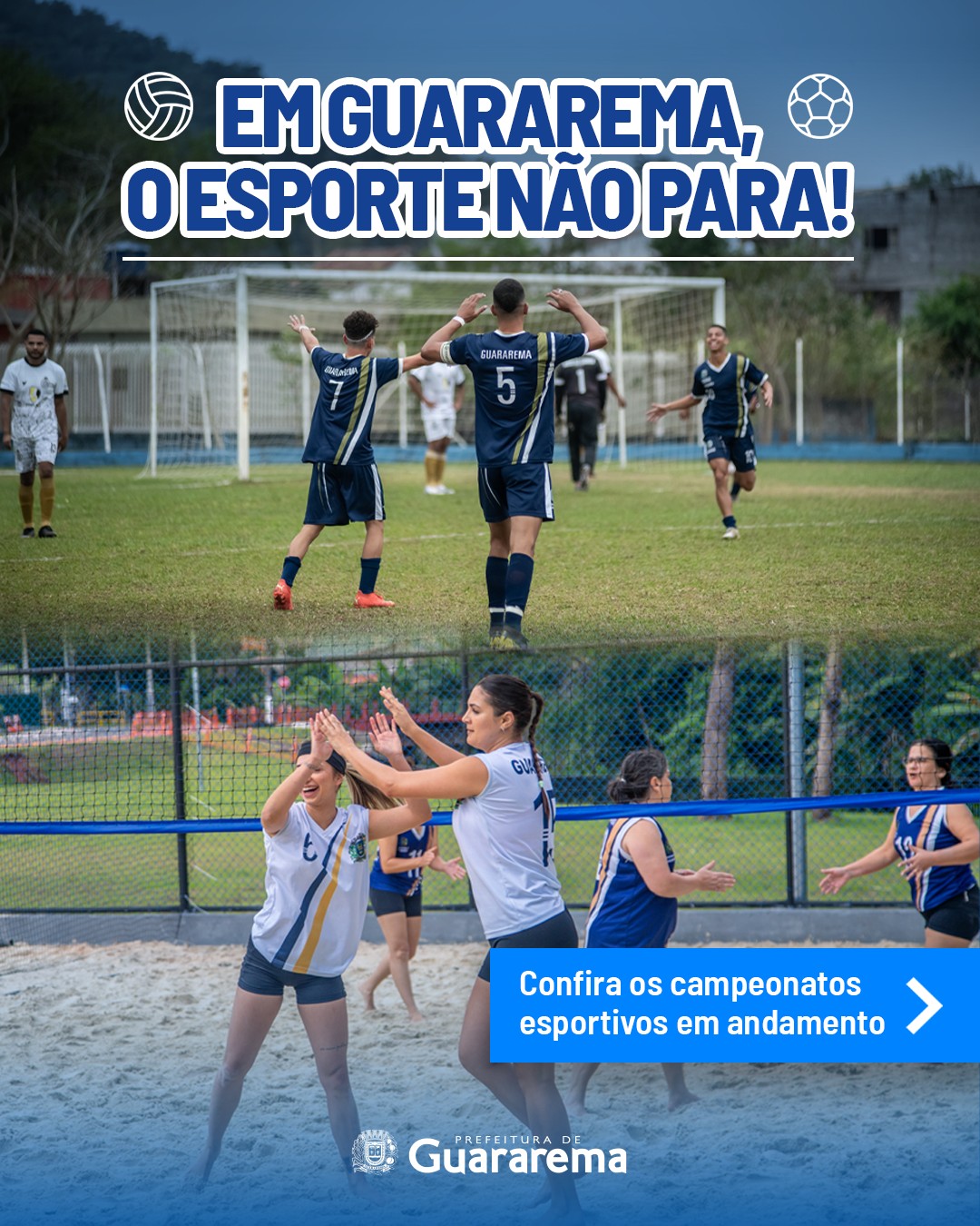 Postagem feita no Instagram da Prefeitura