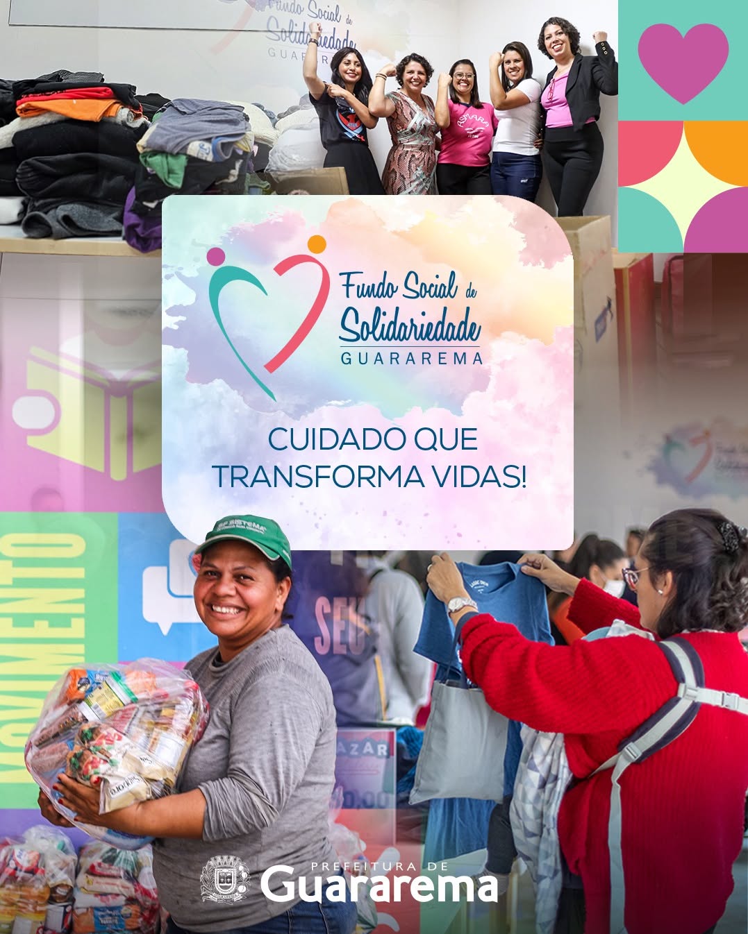 Postagem feita no Instagram da Prefeitura