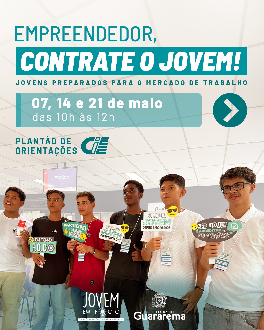 Postagem feita no Instagram da Prefeitura