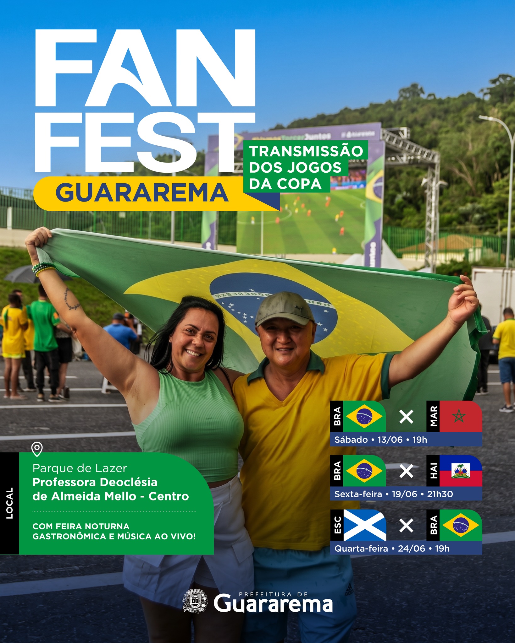 Postagem feita no Instagram da Prefeitura