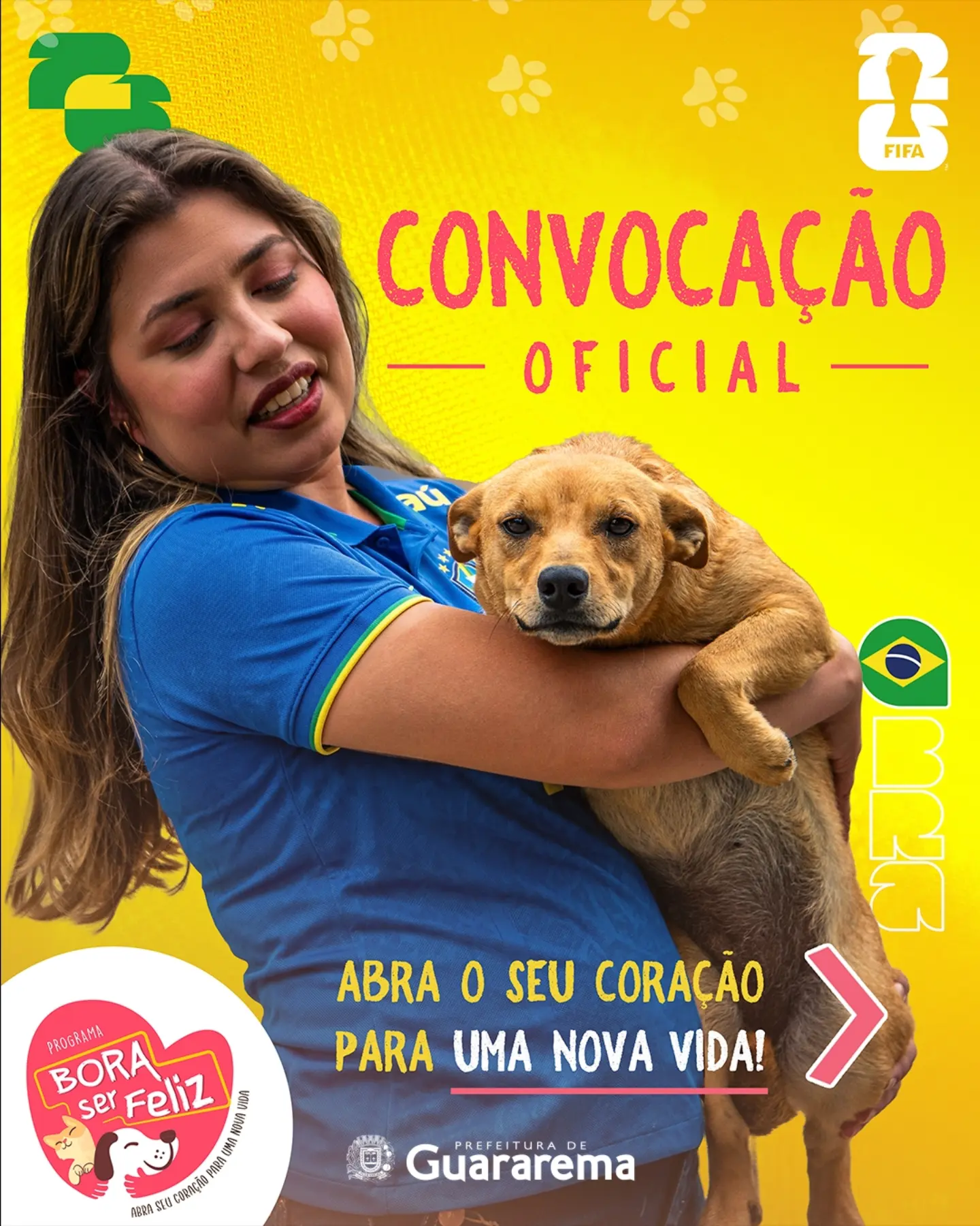 Postagem feita no Instagram da Prefeitura