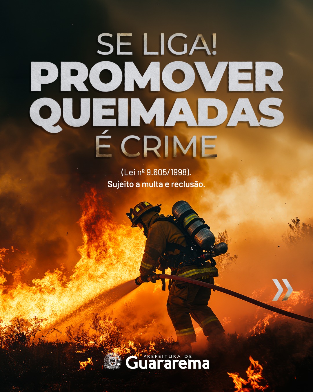 Postagem feita no Instagram da Prefeitura