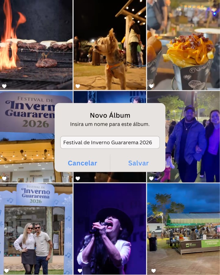 Postagem feita no Instagram da Prefeitura