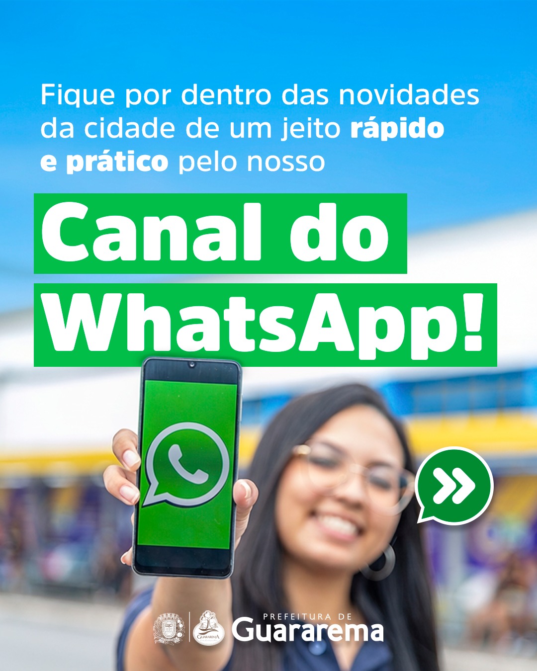 Postagem feita no Instagram da Prefeitura