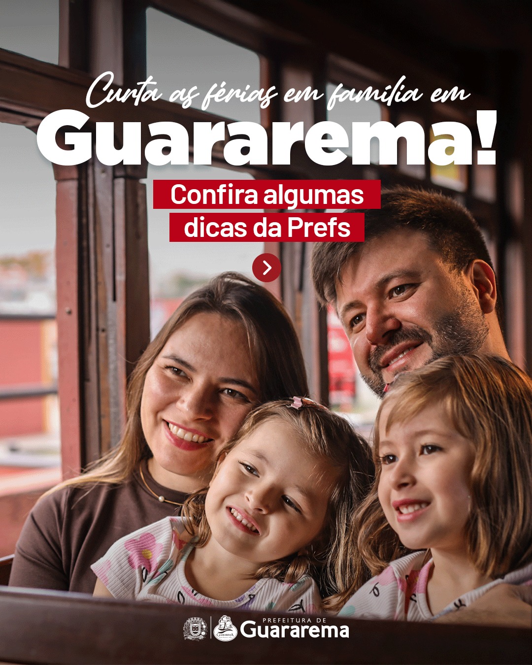 Postagem feita no Instagram da Prefeitura
