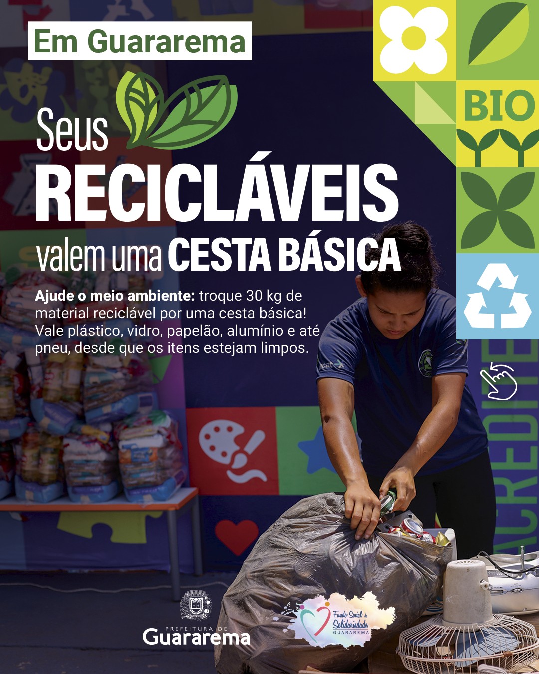 Postagem feita no Instagram da Prefeitura