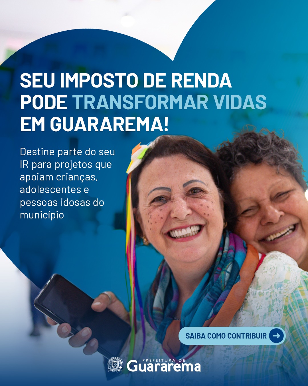 Postagem feita no Instagram da Prefeitura