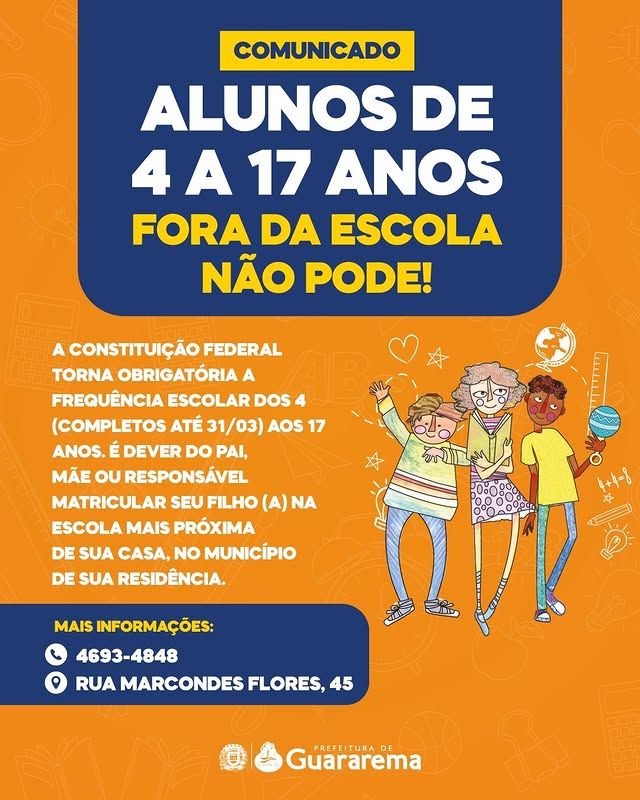 Postagem feita no Instagram da Prefeitura