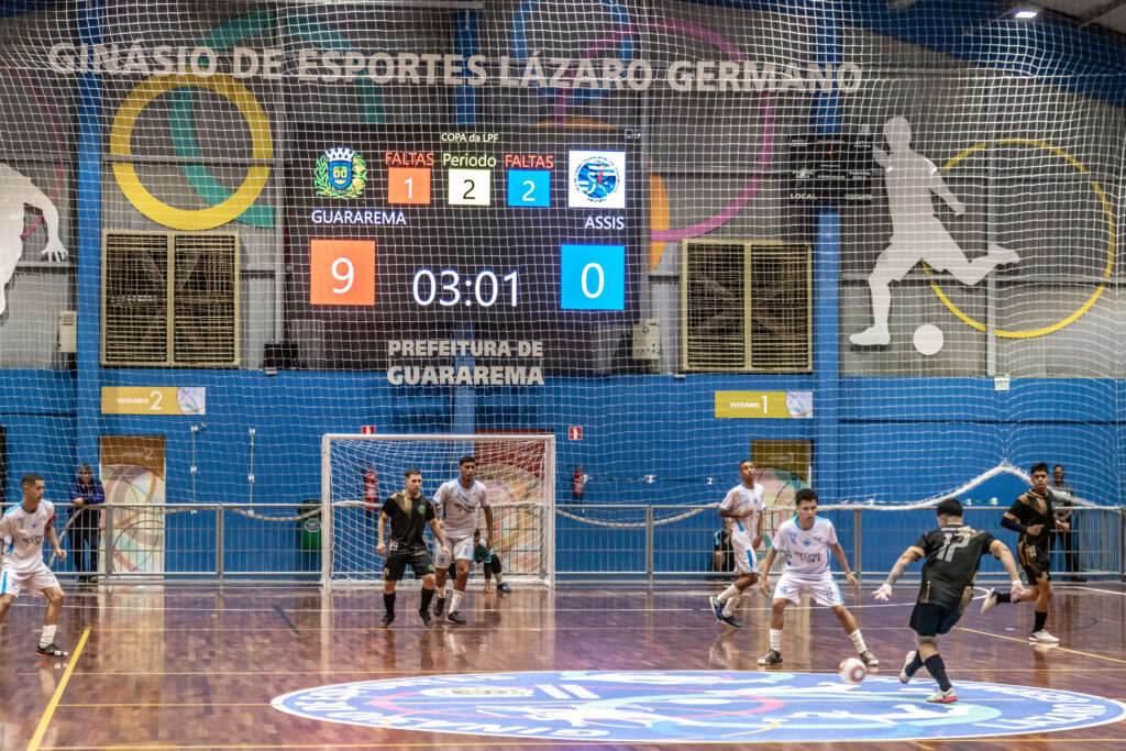 Com grande exibição, Guararema Futsal goleia Assis Futsal no 1º